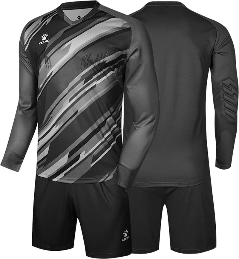 KELME Men Goalkeeper Jersey Kid Padded Goalkeeper Soccer Jersey Adults Men's Goalie Jersey - Image 1